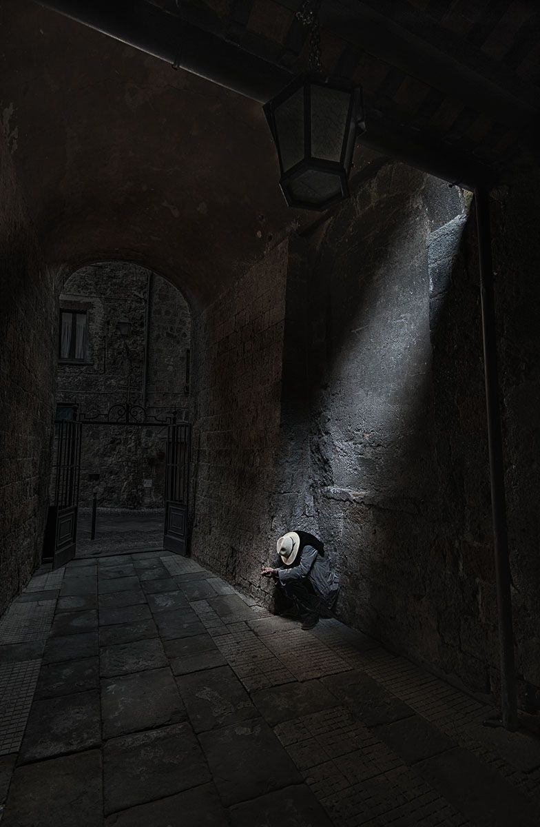 Photorealistic Portrait Photograph By Northlight Harbour, 12 X 17", The Illuminati A3, Original Artwork