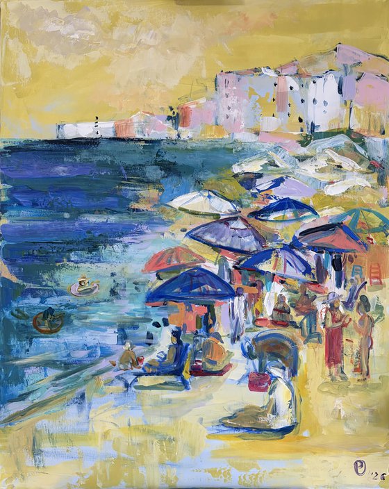 Sunlit Harbor Dreams