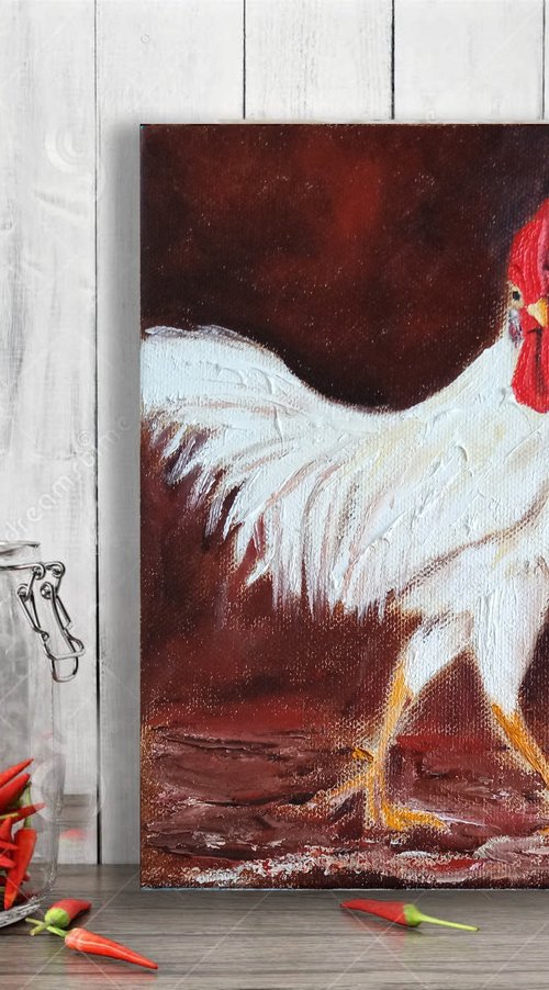 Proud Rooster by Ira Whittaker