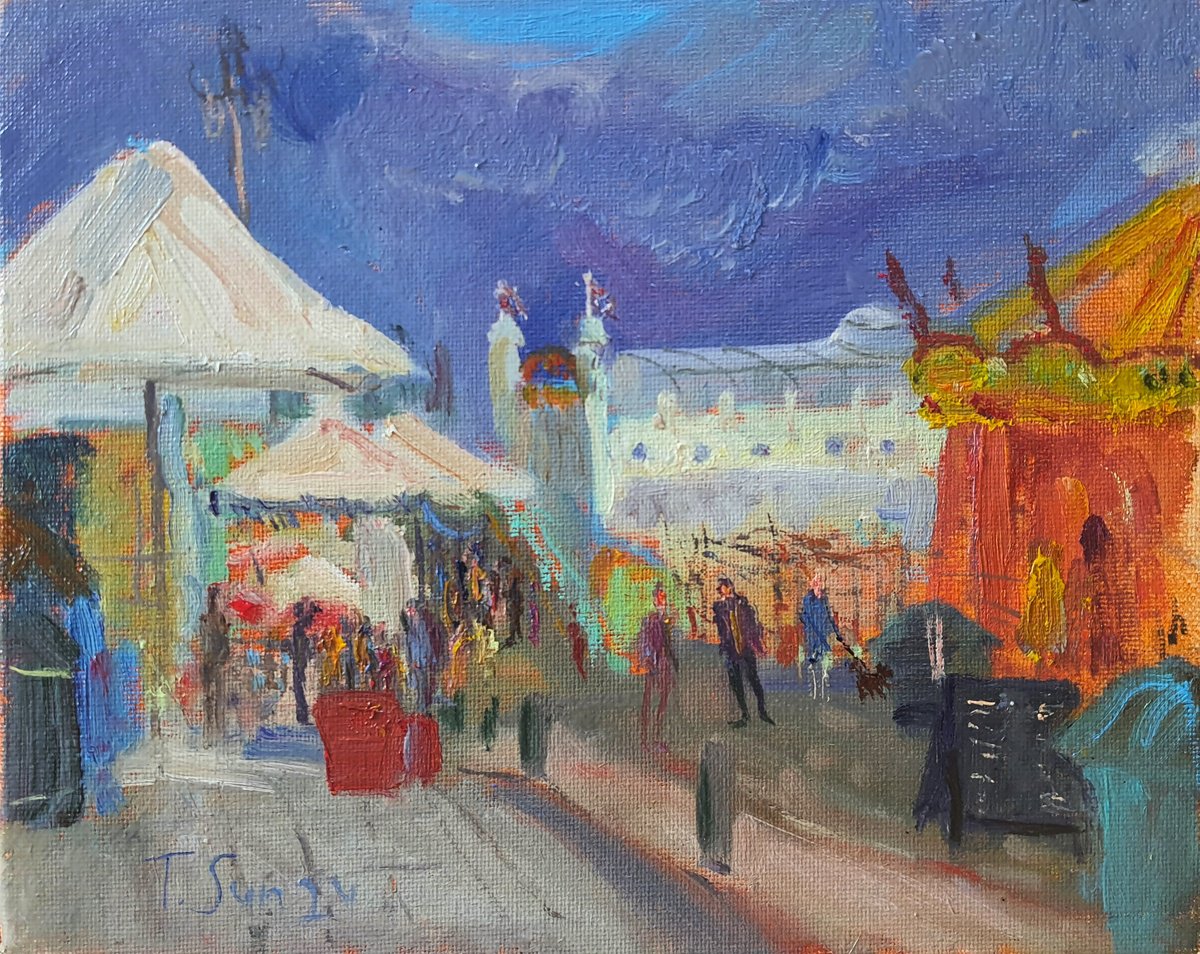 Brighton Pier 02 By Tanya Sun, 10 X 8, Artwork For Sale On Artfinder