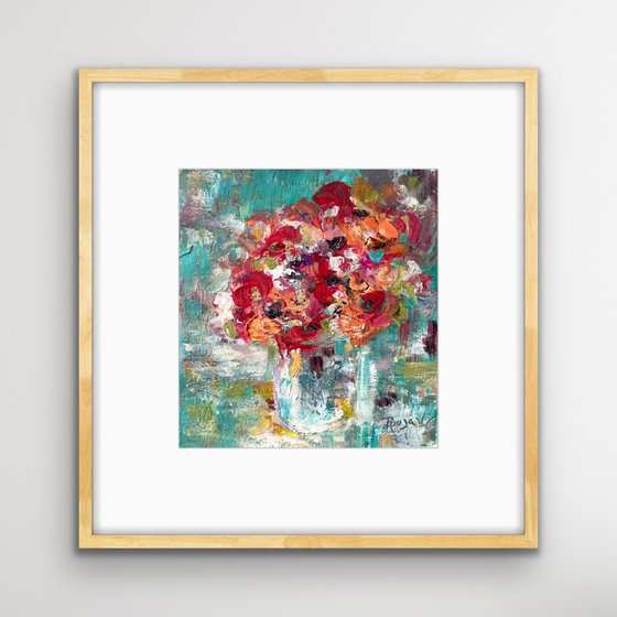 Summer Floral Vase