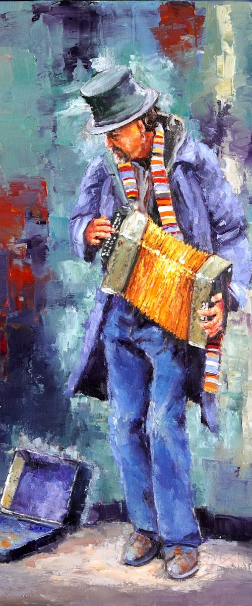 Street Musician 4 by Olga Egorov