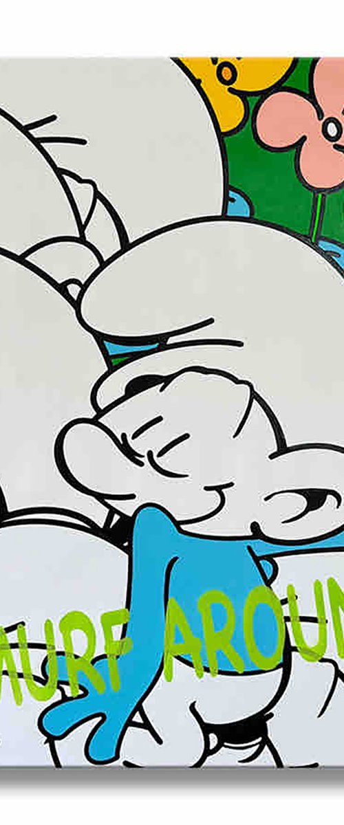 Smurf Around by Gardani Art