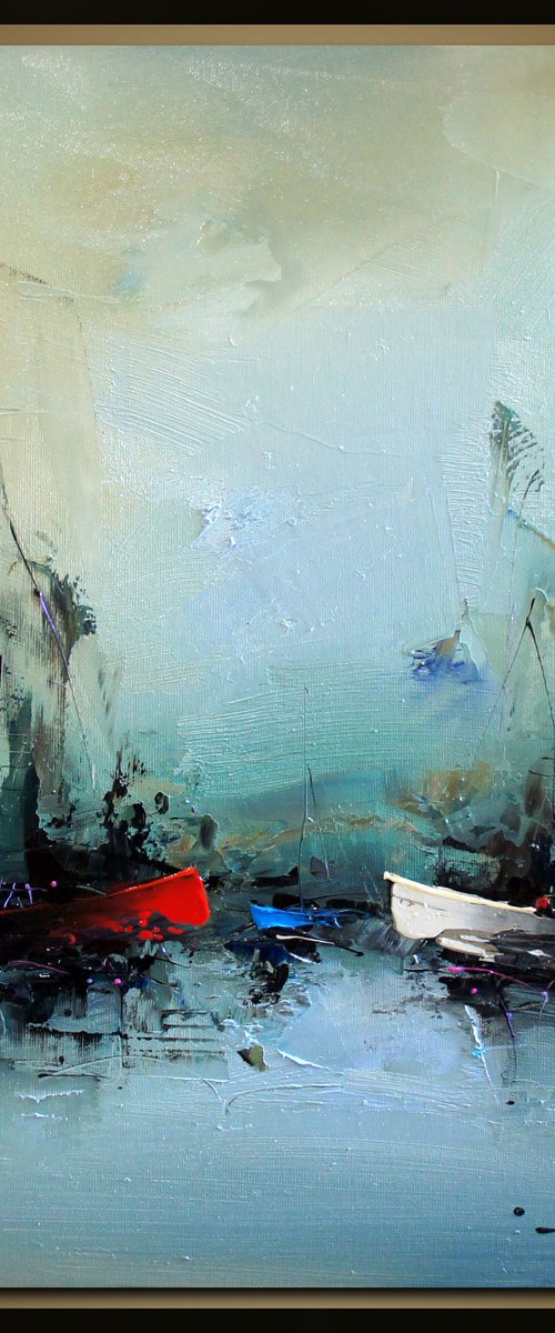 In the hour of the blue mists by Stanislav Lazarov