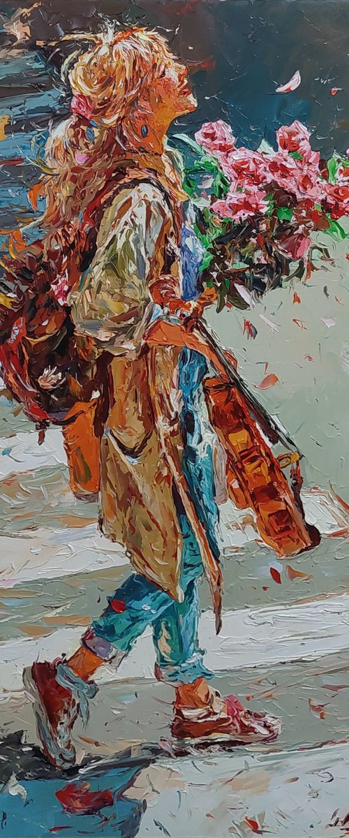 Blossoms in Motion by Andranik Harutyunyan