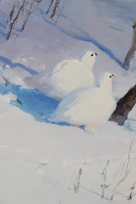"Winter birds."