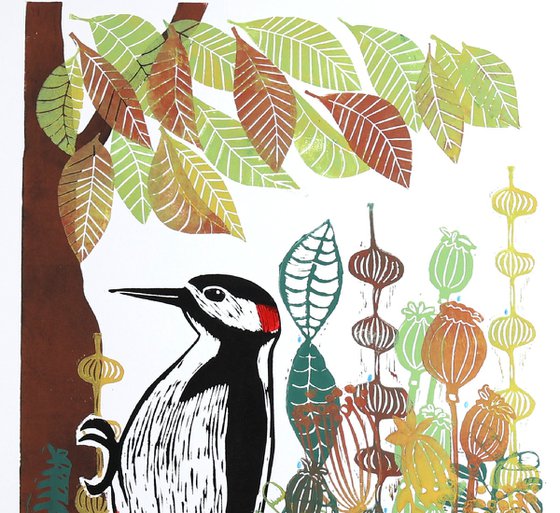 Woodpeckers Autumn