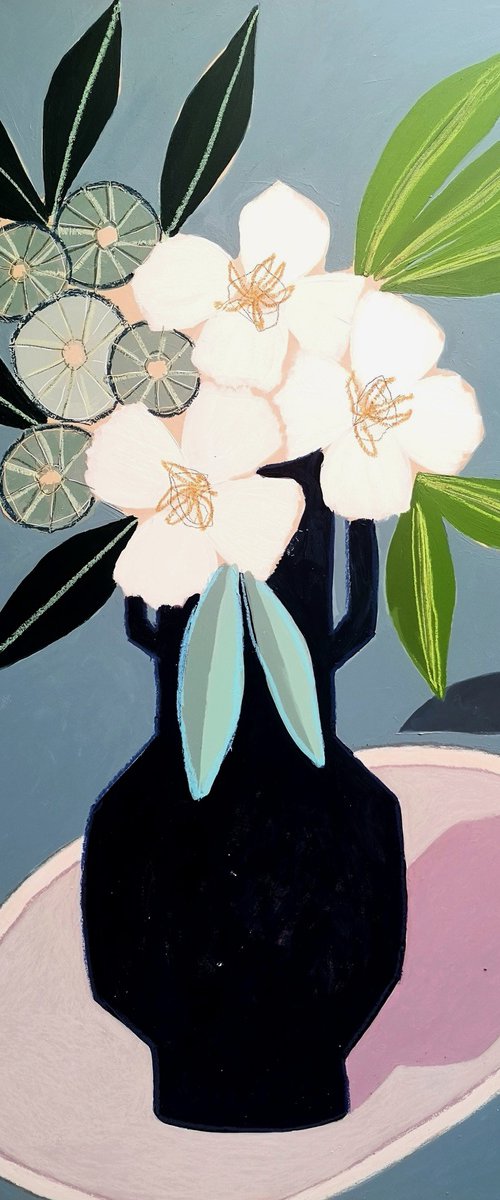 Spring Florals in Blue II by Marisa Añón