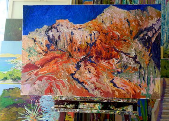 Mouintains from Death Valley