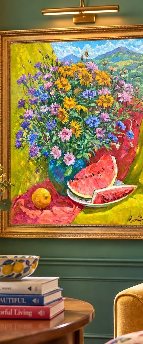 A Bouquet of Little Suns by Aleksandr Dubrovskyy