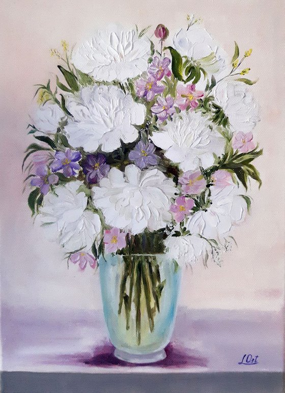 Flowers in a vase