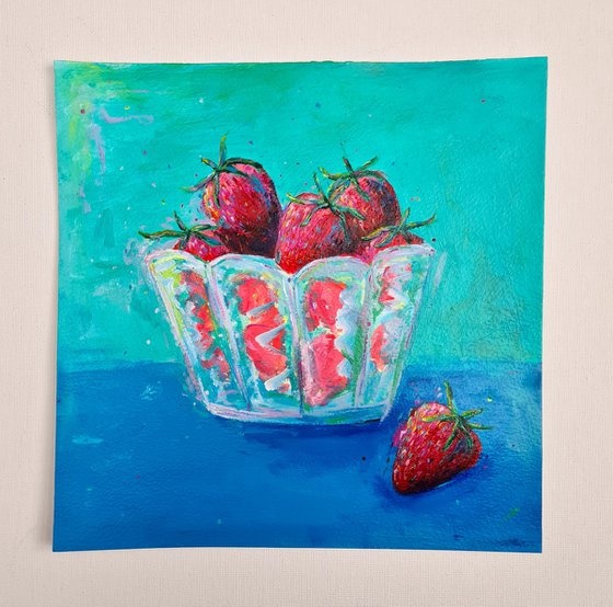 Bowl of Strawberries