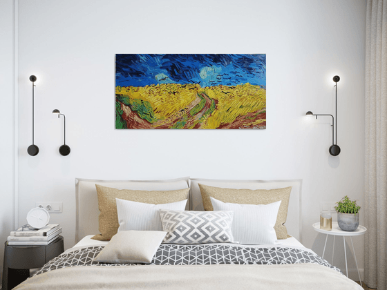 Wheatfield with Crows - Van Gogh hommage