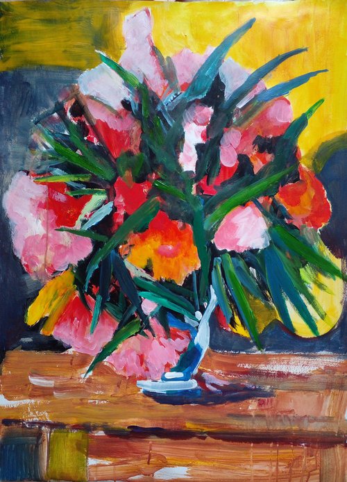 Exotic Bouquet for Paul Gaugin by Oxana Raduga