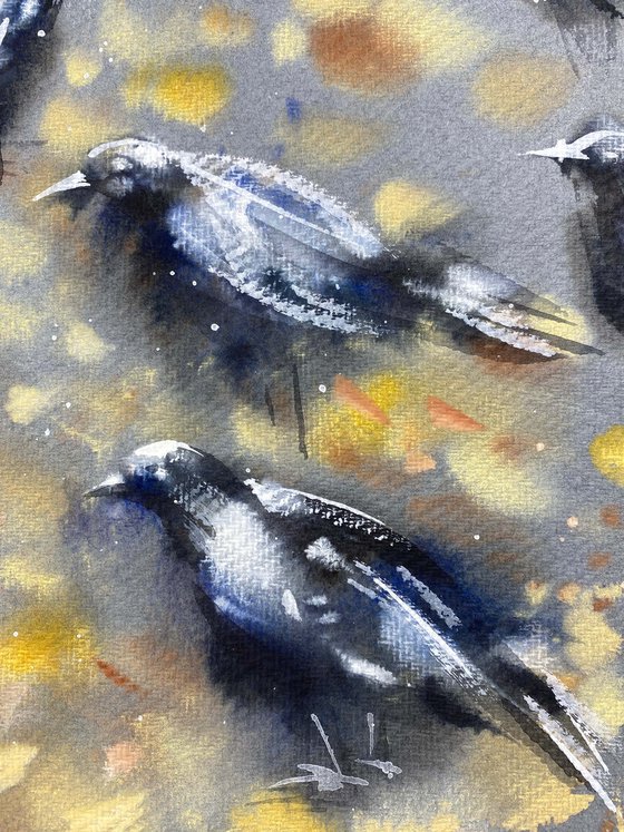 Autumn birds.