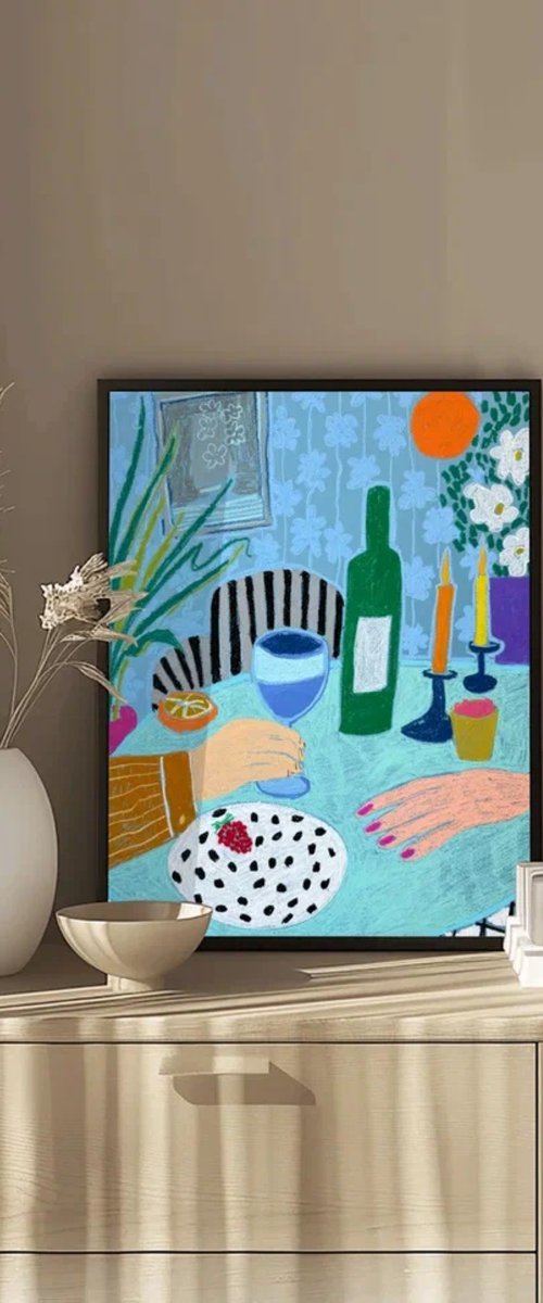 Evening in Blue by Sasha Robinson