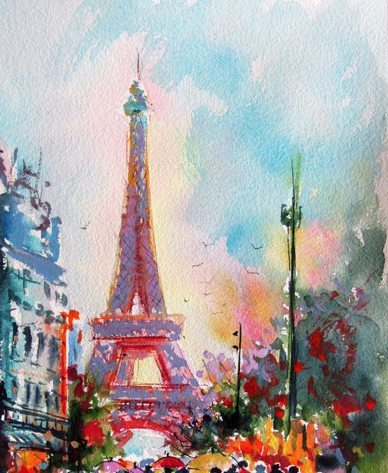 Rainy day in Paris II