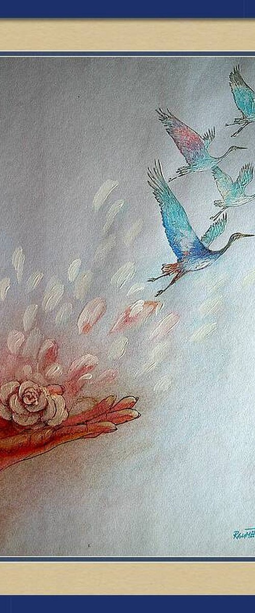 Fantasy with Flowers 325 by Rakhmet Redzhepov