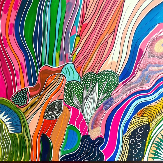 Geometric abstraction #69