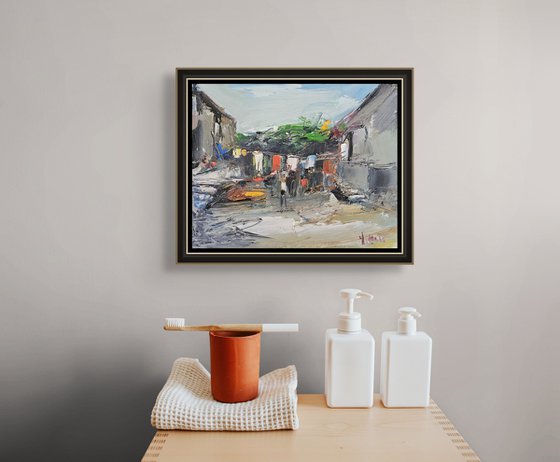 Between the Old Houses