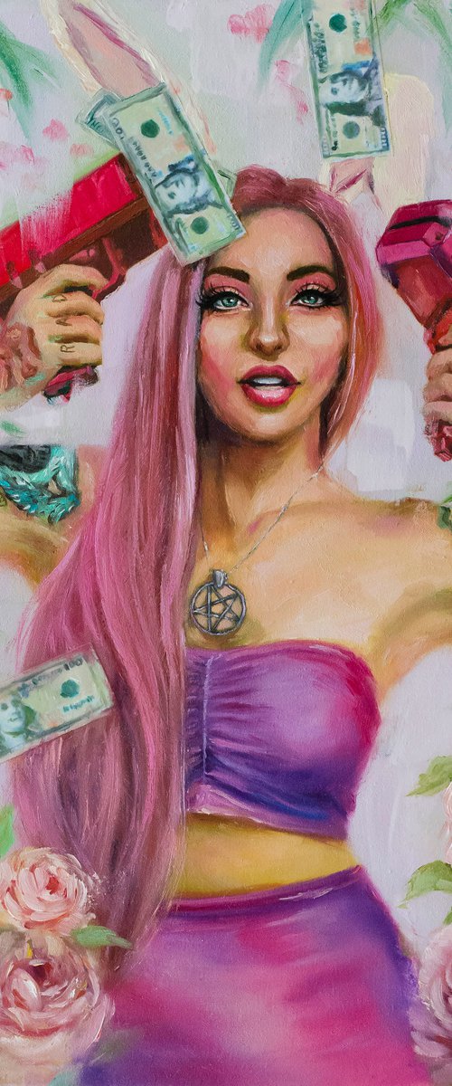 Queen of Pentacles by Lucy Morningstar