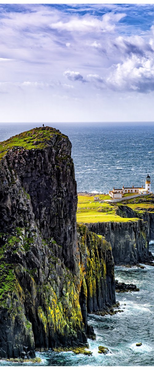 Neist Point Lighthouse - Isle of Skye - Scotland by Michael McHugh