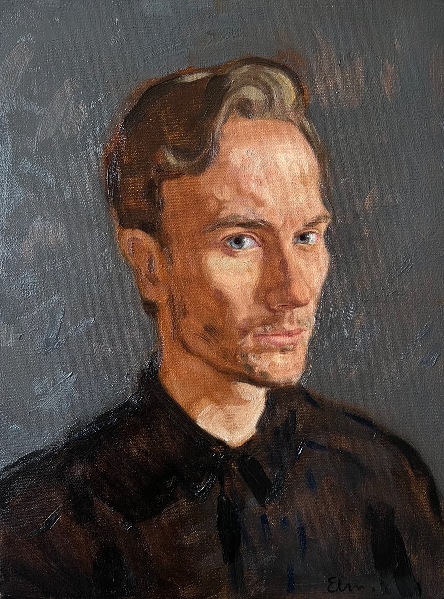 Portrait of Max by Elina Arbidane