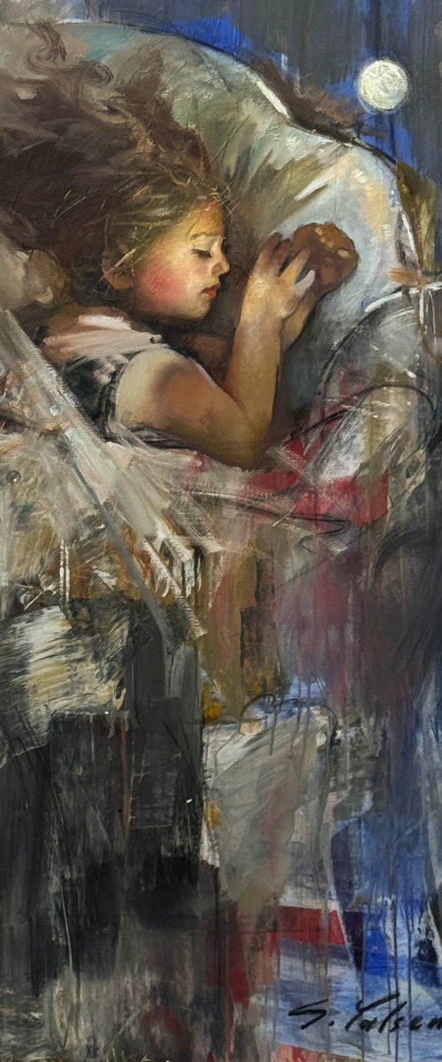 Baby sleep by Sergei Yatsenko