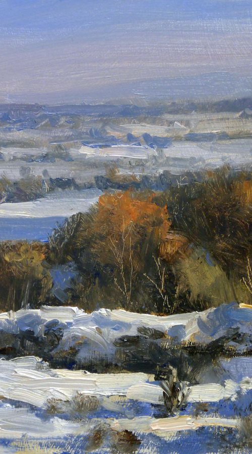 Neige en Haute-Provence by Pascal Giroud