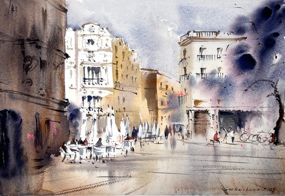 Valencia Sunlit Square #4