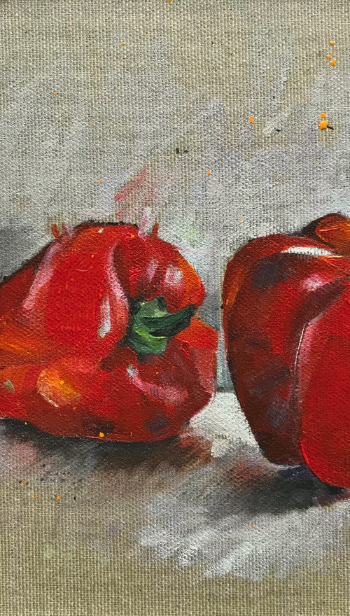 Red Peppers by Luci Power