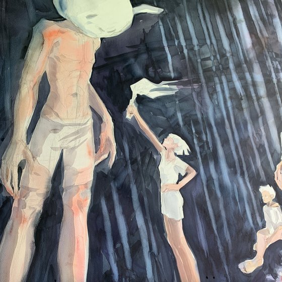 We Waited Until You Came 120x105cm