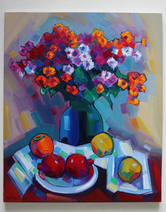 Still life with flowers