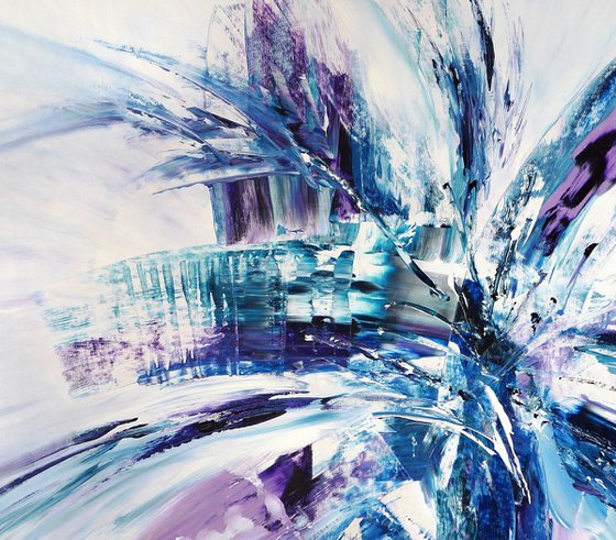 Violet And Blue Abstraction...XL 1