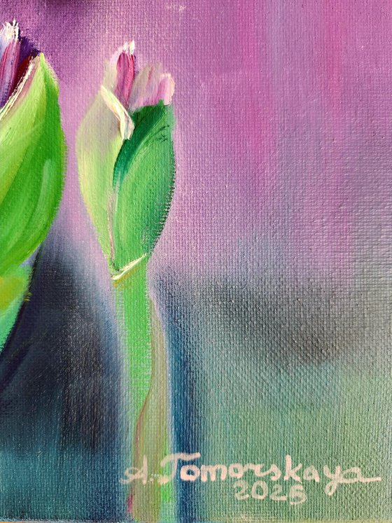 Iris in Barocco Style.