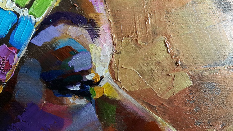 Portrait African Woman Abstract Portrait Woman Artfinder