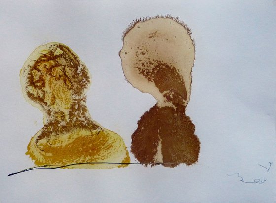 Conversation 1, 21x29 cm