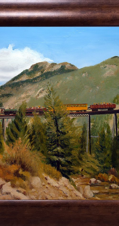 Georgetown Colorado Railroad by Daniel Fishback