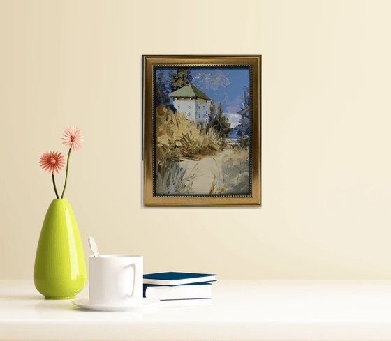 Countryside landscape.