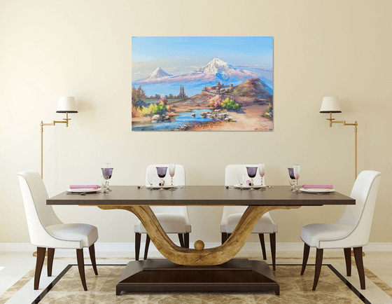 Spring Light at Khor Virap