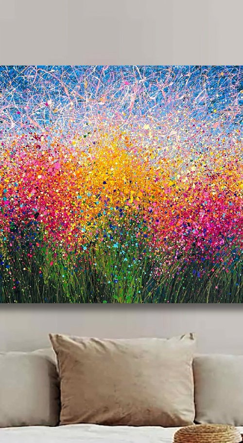 Blooming Meadow by Bogdana Antoniuk