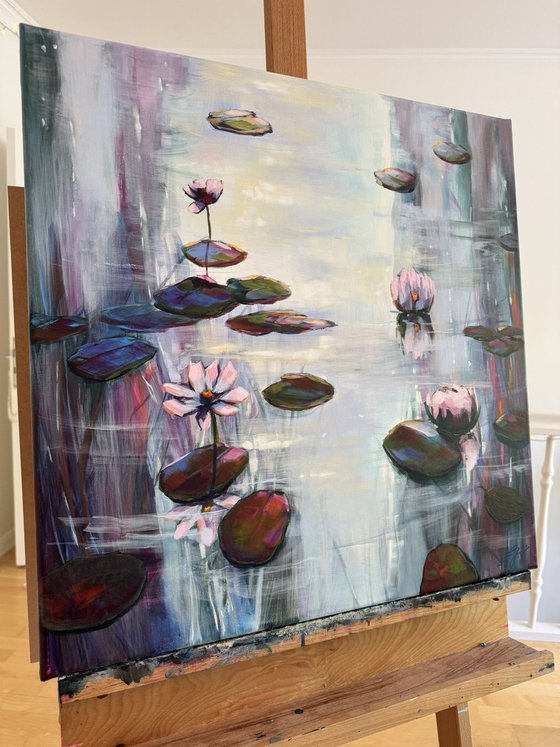 Love The LIght With Water Lilies 3