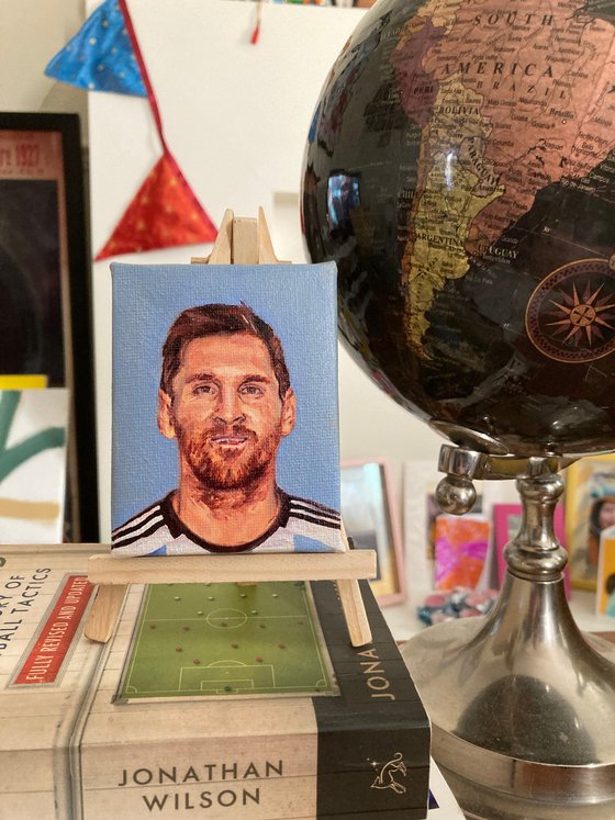 no. 155 - Portrait of Lionel Messi