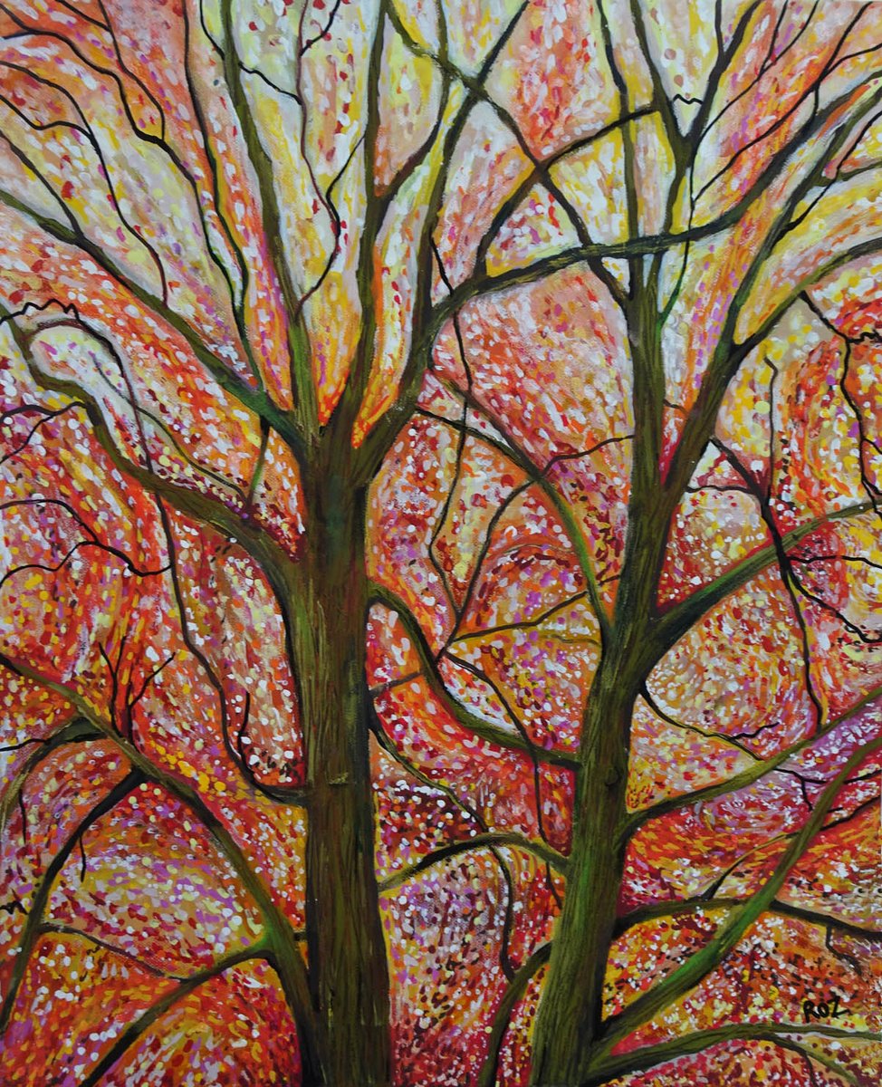 Trees 11 by Roz Edwards