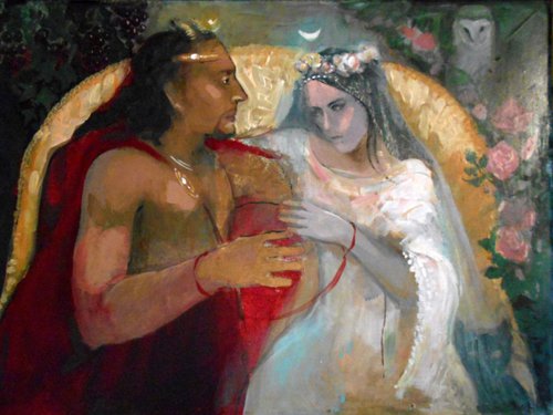 A God and a Goddess wedding by Fosco Culto