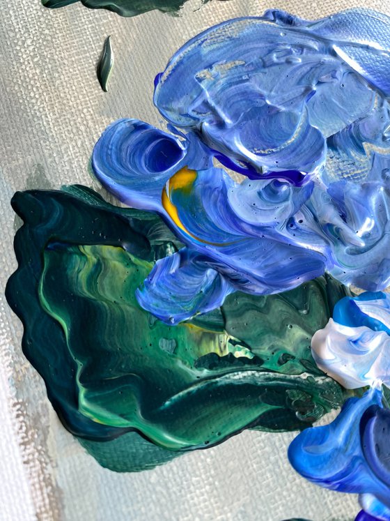 Cobalt Hydrangea Study — Bedugul Bali