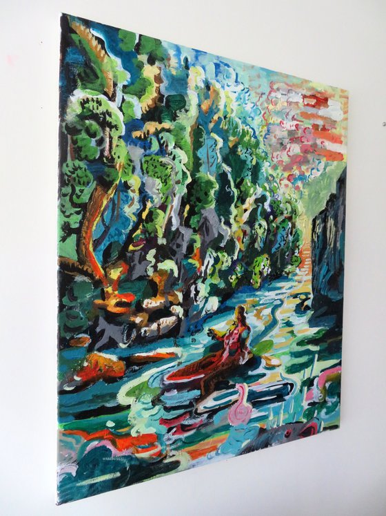 Canoe paddle 2