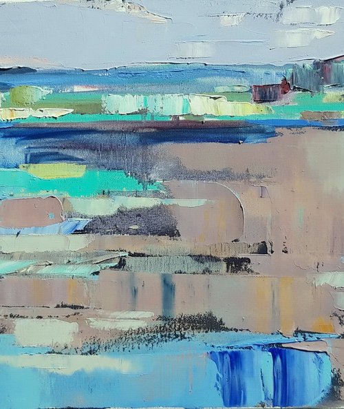 Summer lake. by Lesya Ros