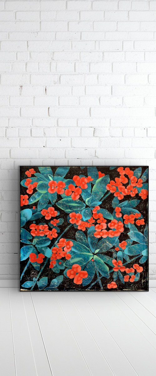 Flowers talking by Margarita Alexandrova