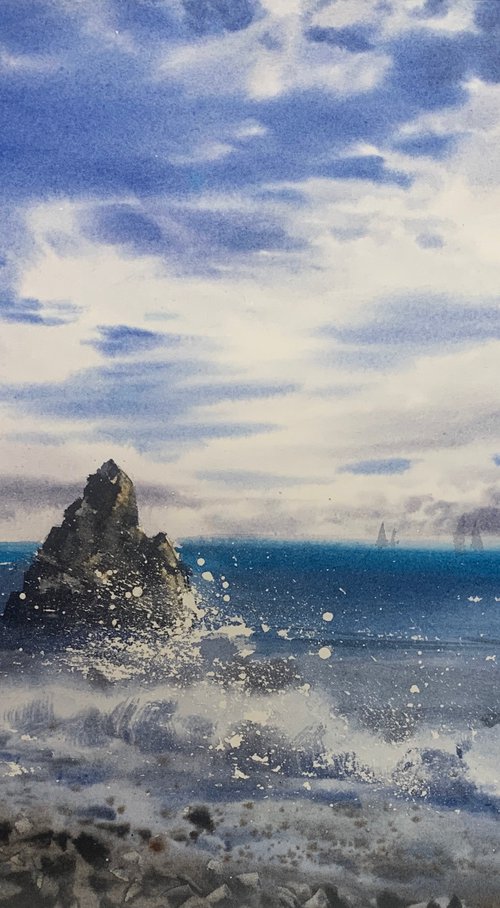 Cyprus. Stone of Aphrodite by Eugenia Gorbacheva